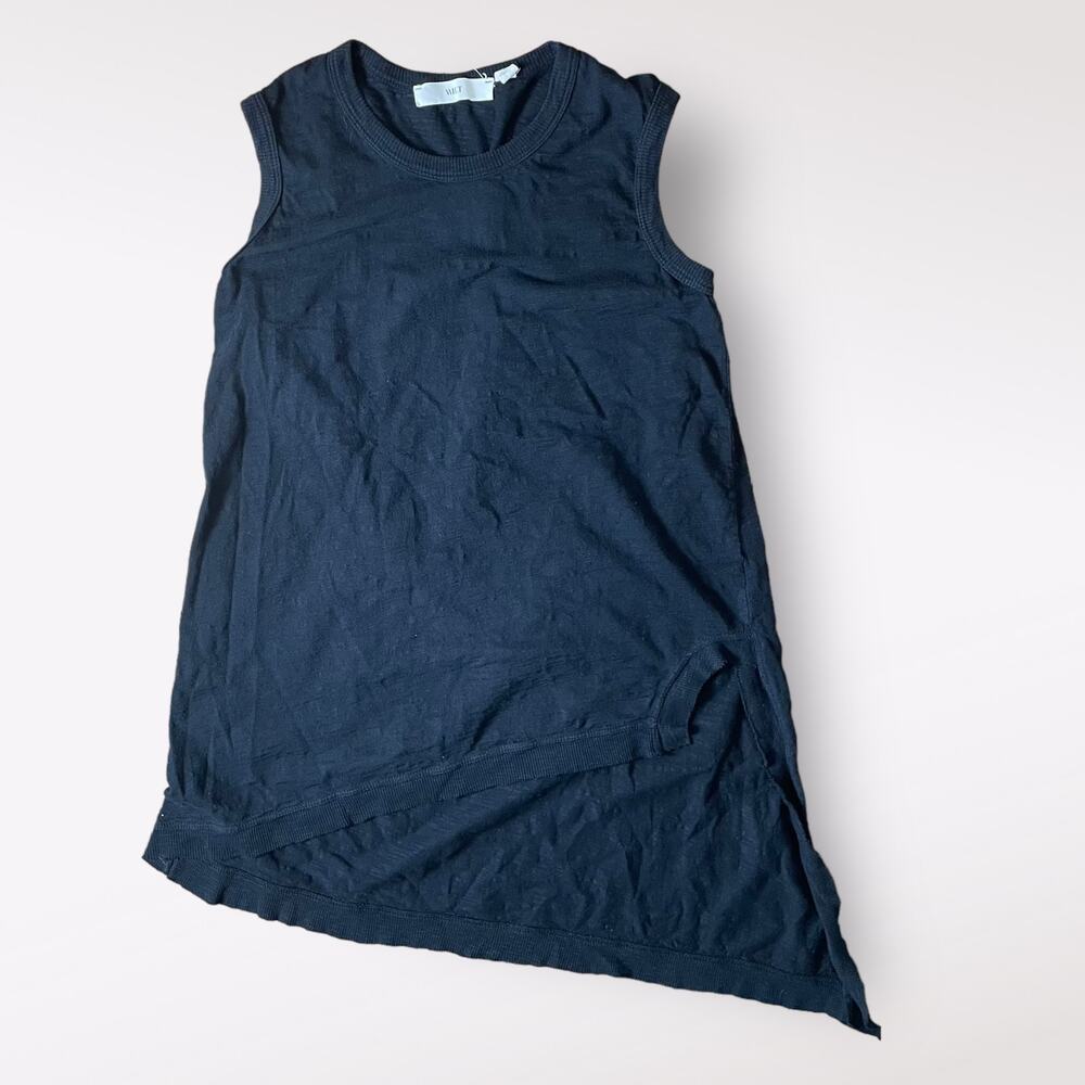 Wilt Lagenlook The Easy Shell Slanted Top Sleeveless in Black Size XS